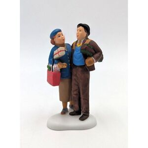 DEPT 56 "City Shopping" 58980 - Christmas in the City Series